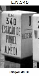 E.N. 340 - Est. Vila Franca das Naves - Est. Pinhel - Alverca
 - Freixedas - ... - Peva - E.N.324 - Aldeia Nova - Almeida